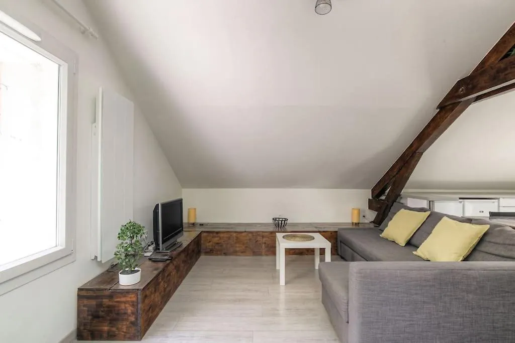 Loft Charmant Dans Maison De Ville, Villeurbanne France